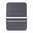 Portafoglio pieghevole EVERDAY, grigio Stealth