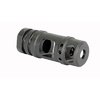 AR-15 freno di bocca a due camere nero 1/2-28