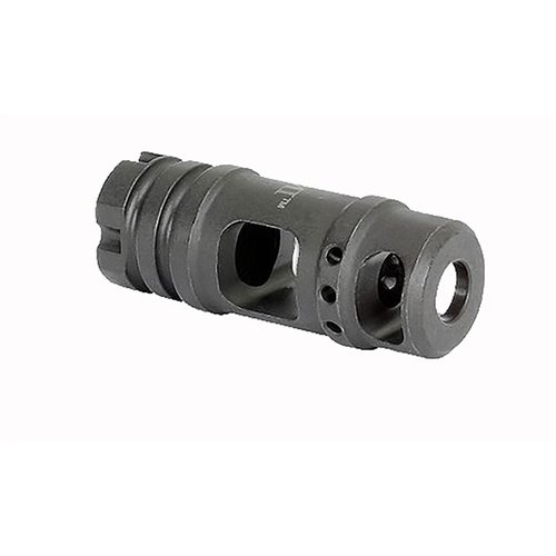Il freno di bocca AK-47 .30 CAL riduce il rinculo e l'innalzamento della bocca, costruito in acciaio con finitura fosfato, adatto per fucili e pistole AK con filettatura M14x1.0 LH.