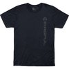 T-shirt in cotone con logo VERT, taglia M, blu navy