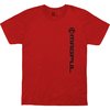 T-shirt in cotone con logo VERT, taglia M, rossa