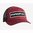 Patch wordmark trucker rosso/nero