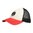 Cappellino Trucker Stone/Nero/Rosso