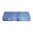 Contenitore per munizioni da pistola con coperchio ribaltabile 9MM-380 ACP 200 colpi blu trasparente