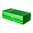 Scatola porta munizioni per fucile con coperchio ribaltabile FLIP TOP 223-RUGER 6X47 200 colpi verde