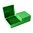 Scatola porta munizioni per fucile con coperchio ribaltabile FLIP TOP 223-RUGER 6X47 200 colpi verde