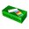 Scatola porta munizioni per fucile con coperchio ribaltabile FLIP TOP 223-RUGER 6X47 200 colpi verde