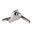 Sicura a pollice per 1911, lunghezza media, acciaio inox