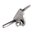 Sicura a pollice 1911, lunghezza integrale, acciaio inox