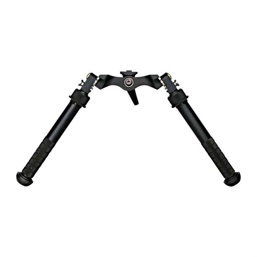 Il bipiede Super CAL offre stabilità superiore con una base più ampia, gambe non rotanti, posizioni di inclinazione brevettate e materiali di alta qualità.