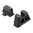 Set di mire metalliche per SIG SAUER P320 - altezza per silenziatore