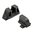 Set di mire metalliche per SIG SAUER P320 - altezza per silenziatore