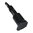 AR-15 LSFA Low-Snag Forward Assist zigrinato nero
