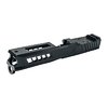 Carrello con cut RMS e piastra di copertura per Glock 43, nero DLC