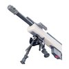 Il Low Profile Enhanced Bipod Kit di Badger Ordnance include un bipiede Harris BRM-S 6"-9" e un montaggio LPHM Picatinny, leggero e privo di tasti di estensione accidentali.