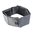 Cintura clutch media (34"-42"), grigio
