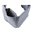 Cintura clutch media (34"-42"), grigio
