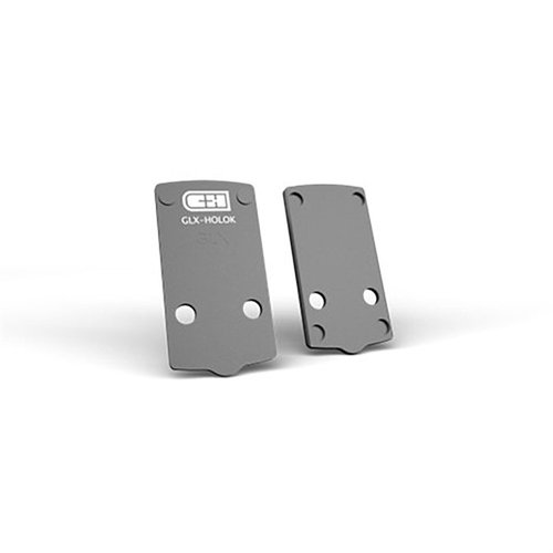 La piastra di montaggio C&H Precision V4 MIL/LEO per Glock 43/48 è realizzata in alluminio 6061, con finitura anodizzata, per un'ottima resistenza e compatibilità con ottiche red-dot.