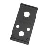 La piastra di montaggio C&H V4 MIL/LEO offre una connessione robusta per ottiche su pistole S&W M1.0 e M2.0, realizzata in alluminio 6061 con finitura anodizzata.