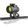 Il montaggio SCALARWORKS Trijicon MRO LEAP offre una precisione eccezionale, leggerezza e un meccanismo di sgancio rapido che mantiene lo zero anche sotto forte rinculo.