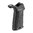 Impugnatura per AR-15 con overmold in gomma 25° nera