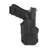 L'Otturatore T-Series L2C offre una sicurezza totale con ritenzione attivata da pollice e prestazioni affidabili in ogni situazione, incluso il Quick Dual Release Belt Loop.