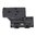 REBEL RISER Supporto rialzato per dot sight, nero