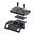 REBEL RISER Supporto rialzato per dot sight, nero