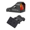 Supporto offset 45° per dot sight REBEL & mirino red dot LIBERTY, nero