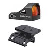 Supporto rialzato per dot sight REBEL RISER & Liberty Green Dot nero