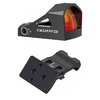 REBEL 45 supporto offset per red dot e red dot JUSTICE nero