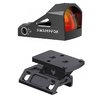 Attacco rialzato REBEL RISER per dot sight & red dot JUSTICE nero