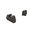 HAVEN Reticolo a punto 5,0 MOA con mirini metallici compatibili con ottiche
