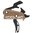 AR-15 ICONIC TRIGGER drop-in a due stadi 3 lb FDE