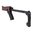 B-TM calcio pieghevole per Ruger 10/22 nero