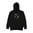 Felpa con cappuccio ICON Woodland Camo nera taglia M