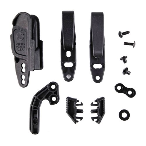 Il VANGUARD 2 ADVANCED KIT offre una protezione minima per il grilletto, massima occultabilità e un sistema di attacco regolabile per il trasporto ottimale.