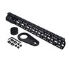 15" SPECIAL OPS BATTLERAIL profilo alto M-LOK nero