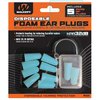 Gli earplugs in schiuma Walkers con neckband mantengono la protezione acustica sempre a portata di mano, con un NRR di 25 decibel e tappi di ricambio inclusi.