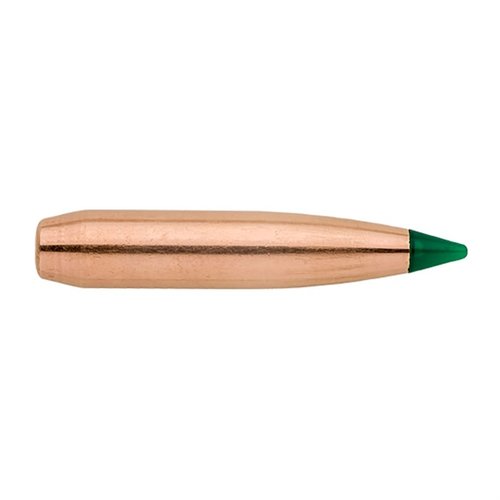 Le palle Tipped GameKing 6.5mm 140gr di Sierra offrono espansione migliorata e penetrazione controllata, ideali per cacciare animali di varie dimensioni.