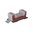 FARLEY poggio anteriore 3" Varmint con parte superiore rinforzata 3M Slick