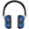 VANQUISH cuffia elettronica blu