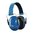 Cuffie antirumore passive a struttura ridotta, blu