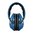 Cuffie antirumore passive a struttura ridotta, blu