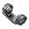 Dado a pollice per attacco SPR 30 mm nero