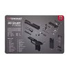 Il TEKMAT Pistol Gun Cleaning Mat per SIG Sauer P365 offre una protezione robusta, un diagramma dettagliato e una superficie anti-scivolo per una pulizia sicura.
