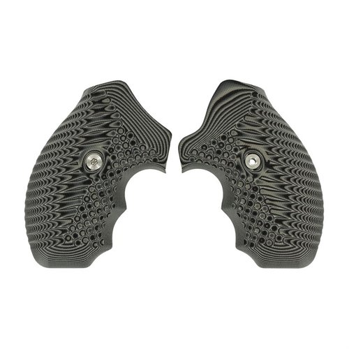 Le impugnature S&W J-Frame VZ Operator II™ avvolgono completamente il telaio, offrendo una presa aggressiva e confortevole, perfetta per l'uso quotidiano.