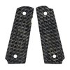 Le VZ Hydra Grips per 1911 offrono una presa aggressiva e sicura grazie alla texture ondulata, perfette per competizioni e pratica, compatibili con modelli full-size.
