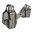 S&W M&P SHIELD 9/40 con LASERGAURD PRO, fondina IWB nera