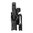 Fondina OWB per mano destra per SIG SAUER P365/P230/M17/M18, nera